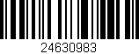 Código de barras (EAN, GTIN, SKU, ISBN): '24630983'