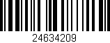 Código de barras (EAN, GTIN, SKU, ISBN): '24634209'