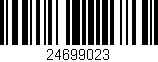 Código de barras (EAN, GTIN, SKU, ISBN): '24699023'
