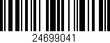 Código de barras (EAN, GTIN, SKU, ISBN): '24699041'