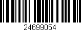 Código de barras (EAN, GTIN, SKU, ISBN): '24699054'