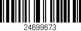 Código de barras (EAN, GTIN, SKU, ISBN): '24699673'