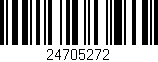 Código de barras (EAN, GTIN, SKU, ISBN): '24705272'