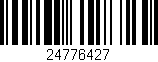 Código de barras (EAN, GTIN, SKU, ISBN): '24776427'