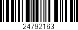 Código de barras (EAN, GTIN, SKU, ISBN): '24792163'