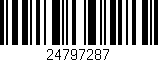 Código de barras (EAN, GTIN, SKU, ISBN): '24797287'