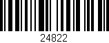 Código de barras (EAN, GTIN, SKU, ISBN): '24822'