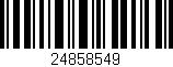 Código de barras (EAN, GTIN, SKU, ISBN): '24858549'