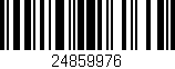 Código de barras (EAN, GTIN, SKU, ISBN): '24859976'