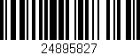 Código de barras (EAN, GTIN, SKU, ISBN): '24895827'