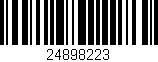 Código de barras (EAN, GTIN, SKU, ISBN): '24898223'