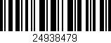 Código de barras (EAN, GTIN, SKU, ISBN): '24938479'