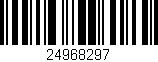 Código de barras (EAN, GTIN, SKU, ISBN): '24968297'