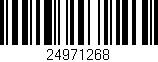 Código de barras (EAN, GTIN, SKU, ISBN): '24971268'