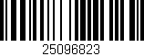 Código de barras (EAN, GTIN, SKU, ISBN): '25096823'