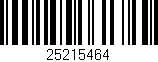 Código de barras (EAN, GTIN, SKU, ISBN): '25215464'