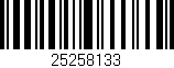 Código de barras (EAN, GTIN, SKU, ISBN): '25258133'