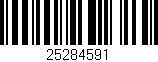 Código de barras (EAN, GTIN, SKU, ISBN): '25284591'