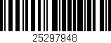 Código de barras (EAN, GTIN, SKU, ISBN): '25297948'