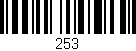 Código de barras (EAN, GTIN, SKU, ISBN): '253'