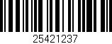 Código de barras (EAN, GTIN, SKU, ISBN): '25421237'