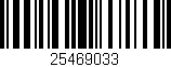 Código de barras (EAN, GTIN, SKU, ISBN): '25469033'