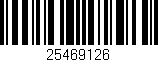 Código de barras (EAN, GTIN, SKU, ISBN): '25469126'