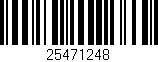 Código de barras (EAN, GTIN, SKU, ISBN): '25471248'