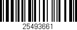 Código de barras (EAN, GTIN, SKU, ISBN): '25493661'