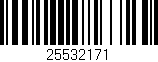 Código de barras (EAN, GTIN, SKU, ISBN): '25532171'