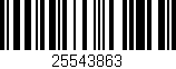 Código de barras (EAN, GTIN, SKU, ISBN): '25543863'