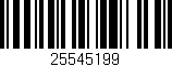Código de barras (EAN, GTIN, SKU, ISBN): '25545199'
