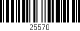 Código de barras (EAN, GTIN, SKU, ISBN): '25570'