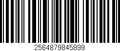 Código de barras (EAN, GTIN, SKU, ISBN): '2564879845899'