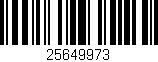 Código de barras (EAN, GTIN, SKU, ISBN): '25649973'