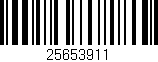 Código de barras (EAN, GTIN, SKU, ISBN): '25653911'