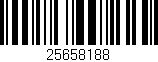 Código de barras (EAN, GTIN, SKU, ISBN): '25658188'