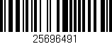 Código de barras (EAN, GTIN, SKU, ISBN): '25696491'