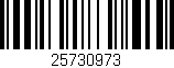 Código de barras (EAN, GTIN, SKU, ISBN): '25730973'