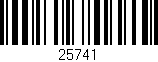 Código de barras (EAN, GTIN, SKU, ISBN): '25741'