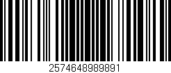 Código de barras (EAN, GTIN, SKU, ISBN): '2574648989891'