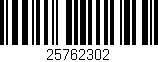 Código de barras (EAN, GTIN, SKU, ISBN): '25762302'