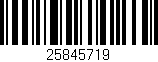 Código de barras (EAN, GTIN, SKU, ISBN): '25845719'