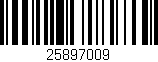 Código de barras (EAN, GTIN, SKU, ISBN): '25897009'