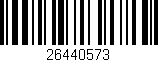 Código de barras (EAN, GTIN, SKU, ISBN): '26440573'
