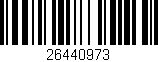 Código de barras (EAN, GTIN, SKU, ISBN): '26440973'