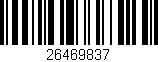 Código de barras (EAN, GTIN, SKU, ISBN): '26469837'