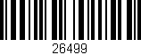 Código de barras (EAN, GTIN, SKU, ISBN): '26499'