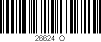 Código de barras (EAN, GTIN, SKU, ISBN): '26624_O'