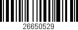 Código de barras (EAN, GTIN, SKU, ISBN): '26650529'